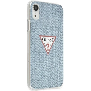Kup Etui Guess GUHCI61PCUJULLB Apple iPhone XR niebieski/light blue hardcase Jeans Collection - GUE1172BLU - {ean13} - Sklep Home Screen