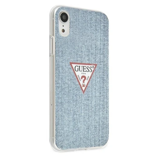 Kup Etui Guess GUHCI61PCUJULLB Apple iPhone XR niebieski/light blue hardcase Jeans Collection - GUE1172BLU - {ean13} - Sklep Home Screen