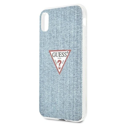 Kup Etui Guess GUHCI61PCUJULLB Apple iPhone XR niebieski/light blue hardcase Jeans Collection - GUE1172BLU - {ean13} - Sklep Home Screen