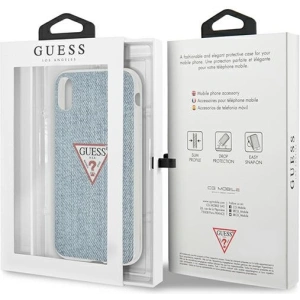 Kup Etui Guess GUHCI61PCUJULLB Apple iPhone XR niebieski/light blue hardcase Jeans Collection - GUE1172BLU - {ean13} - Sklep Home Screen