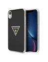 Etui Guess GUHCI61PCUMPTBK Apple iPhone XR černý/black hardcase Metallic Collection