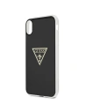 Kup Guess Apple Tasche GUHCI61PCUMPTBK iPhone XR schwarz/schwarz Hartschale Metallic Collection - GUE1173BLK - {ean13} - Sklep Home Screen