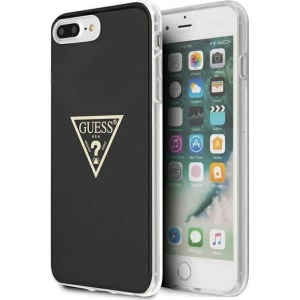 Etui Guess GUHCI8LPCUMPTBK Apple iPhone 8 Plus/7 Plus černý/black hardcase Metallic Collection