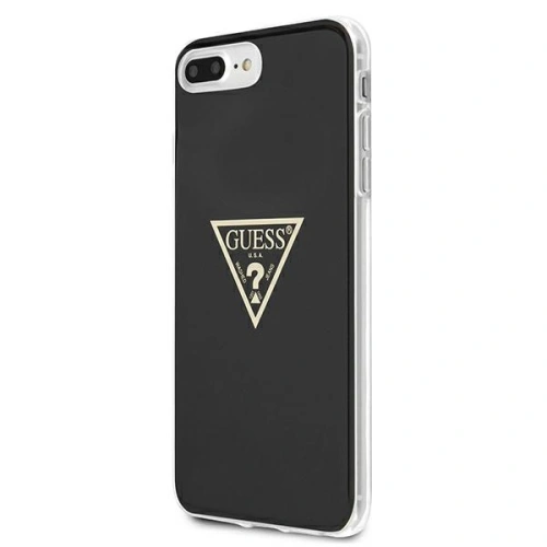 Kup Etui Guess GUHCI8LPCUMPTBK Apple iPhone 8 Plus/7 Plus černý/black hardcase Metallic Collection - GUE1174BLK - {ean13} - Sklep Home Screen