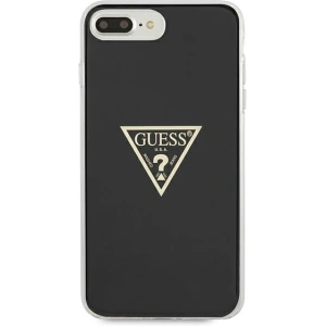 Kup Etui Guess GUHCI8LPCUMPTBK Apple iPhone 8 Plus/7 Plus czarny/black hardcase Metallic Collection - GUE1174BLK - {ean13} - Sklep Home Screen