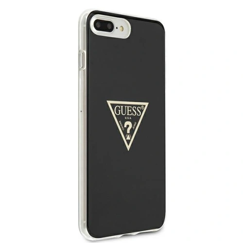 Kup Etui Guess GUHCI8LPCUMPTBK Apple iPhone 8 Plus/7 Plus fekete/hardcase Metallic Collection - GUE1174BLK - {ean13} - Sklep Home Screen