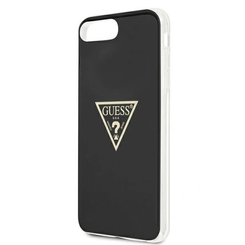 Kup Etui Guess GUHCI8LPCUMPTBK Apple iPhone 8 Plus/7 Plus fekete/hardcase Metallic Collection - GUE1174BLK - {ean13} - Sklep Home Screen