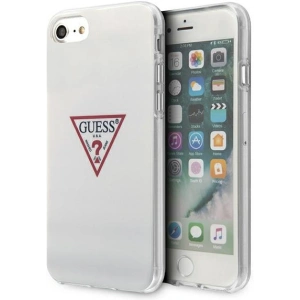 Kup Guess Apple Tasche GUHCI8PCUCTLWH iPhone SE 2022/SE 2020/8/7 weiß/weiß Hartschale Triangle Collection - GUE1175WHT - {ean13} - Sklep Home Screen