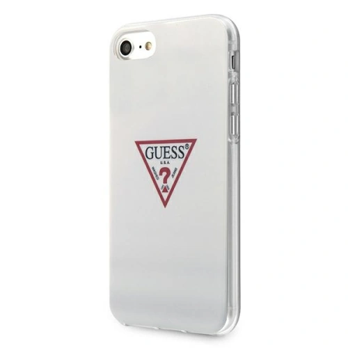 Kup Etui Guess GUHCI8PCUCTLWH Apple iPhone SE 2022/SE 2020/8/7 fehér/white hardcase Triangle Collection - GUE1175WHT - {ean13} - Sklep Home Screen