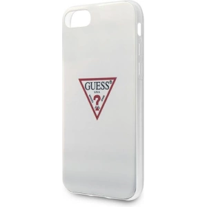 Kup Guess Apple Tasche GUHCI8PCUCTLWH iPhone SE 2022/SE 2020/8/7 weiß/weiß Hartschale Triangle Collection - GUE1175WHT - {ean13} - Sklep Home Screen