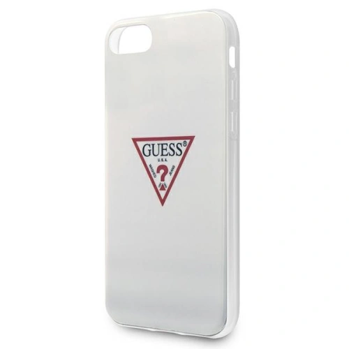 Kup Etui Guess GUHCI8PCUCTLWH Apple iPhone SE 2022/SE 2020/8/7 fehér/white hardcase Triangle Collection - GUE1175WHT - {ean13} - Sklep Home Screen