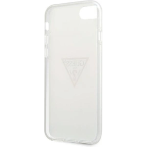 Buy Guess GUHCI8PCUCTLWH Apple iPhone SE 2022/SE 2020/8/7 white hardcase Triangle Collection - GUE1175WHT - {ean13} - Home Screen Store Europe