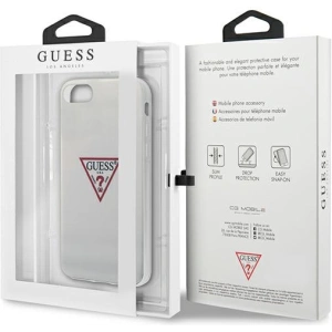Kup Guess Apple Tasche GUHCI8PCUCTLWH iPhone SE 2022/SE 2020/8/7 weiß/weiß Hartschale Triangle Collection - GUE1175WHT - {ean13} - Sklep Home Screen