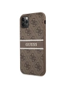 Kup Etui Guess GUHCN584GDBR Apple iPhone 11 Pro barna/brown hardcase 4G Stripe - GUE1177BR - {ean13} - Sklep Home Screen