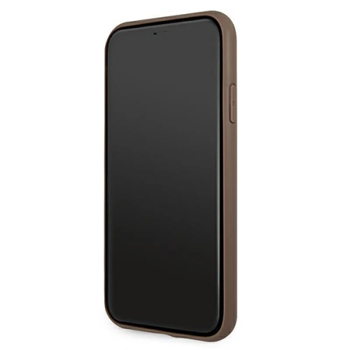 Kup Etui Guess GUHCN584GDBR Apple iPhone 11 Pro brązowy/brown hardcase 4G Stripe - GUE1177BR - {ean13} - Sklep Home Screen