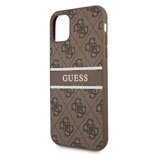 Kup Etui Guess GUHCN584GDBR Apple iPhone 11 Pro hnědý/brown hardcase 4G Stripe - GUE1177BR - {ean13} - Sklep Home Screen