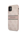 Buy Guess GUHCN614GDPI Apple iPhone 11 pink hardcase 4G Stripe - GUE1178PNK - {ean13} - Home Screen Store Europe