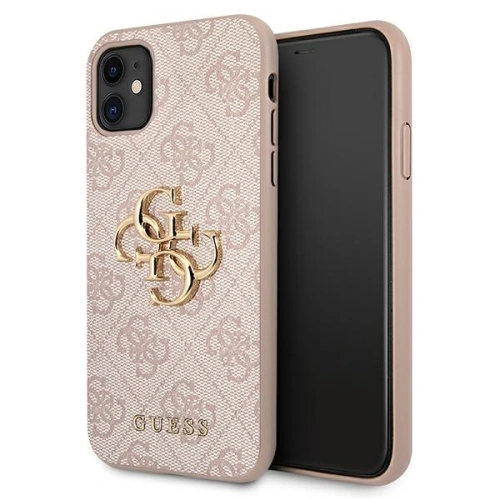 Kup Etui Guess GUHCN614GMGPI Apple iPhone 11 růžový/pink hardcase 4G Big Metal Logo - GUE1179PNK - {ean13} - Sklep Home Screen