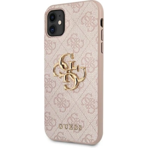 Kup Etui Guess GUHCN614GMGPI Apple iPhone 11 rózsaszín/pink hardcase 4G Big Metal Logo - GUE1179PNK - {ean13} - Sklep Home Screen
