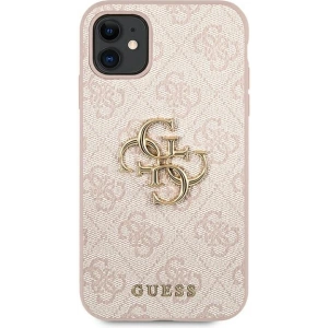 Kup Etui Guess GUHCN614GMGPI Apple iPhone 11 rózsaszín/pink hardcase 4G Big Metal Logo - GUE1179PNK - {ean13} - Sklep Home Screen