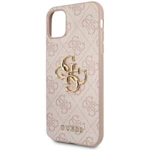 Kup Etui Guess GUHCN614GMGPI Apple iPhone 11 rózsaszín/pink hardcase 4G Big Metal Logo - GUE1179PNK - {ean13} - Sklep Home Screen