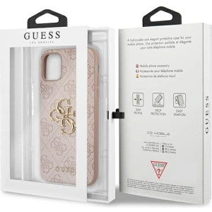 Kup Etui Guess GUHCN614GMGPI Apple iPhone 11 rózsaszín/pink hardcase 4G Big Metal Logo - GUE1179PNK - {ean13} - Sklep Home Screen