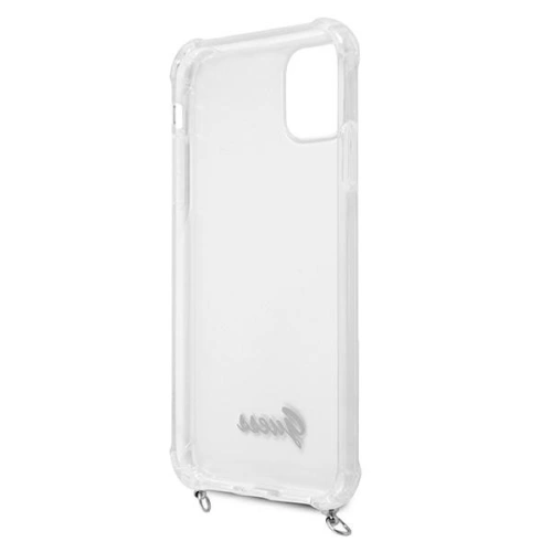 Kup Etui Guess GUHCN61KC4GSSI Apple iPhone 11 Carcasă transparentă din plastic 4G Lanț argintiu - GUE1180CL - {ean13} - Sklep Home Screen