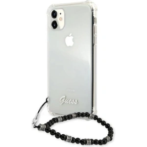Kup Etui Guess GUHCN61KPSBK Apple iPhone 11 Átlátszó kemény hátlap Fekete gyöngy - GUE1181CL - {ean13} - Sklep Home Screen