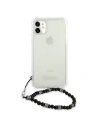 Kup Guess Apple Tasche GUHCN61KPSBK iPhone 11 Transparentes Hartschalenetui Schwarz Perle - GUE1181CL - {ean13} - Sklep Home Screen