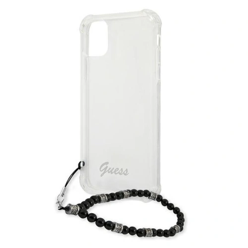 Kup Etui Guess GUHCN61KPSBK Apple iPhone 11 Transparent hardcase Black Pearl - GUE1181CL - {ean13} - Sklep Home Screen