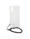 Buy Guess GUHCN61KPSBK iPhone 11 6,1" Transparent hardcase Black Pearl - GUE1181CL - {ean13} - Home Screen Store Europe