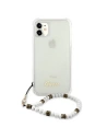 Kup Guess Apple Tasche GUHCN61KPSWH iPhone 11 Transparentes Hartschalengehäuse Weiß Perle - GUE1182CL - {ean13} - Sklep Home Screen