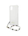 Buy Guess GUHCN61KPSWH iPhone 11 6,1" Transparent hardcase White Pearl - GUE1182CL - {ean13} - Home Screen Store Europe