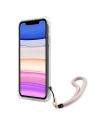 Kup Etui Guess GUHCN61KSMAPI Apple iPhone 11 różowy/pink hardcase Marble with cord Collection - GUE1183PNK - {ean13} - Sklep Home Screen