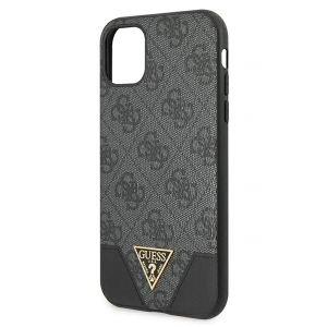Kup Etui Guess GUHCN61PU4GHBK Apple iPhone 11 szürke/grey hardcase 4G Triangle Collection - GUE1184GRY - {ean13} - Sklep Home Screen