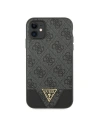 Kup Guess Apple Tasche GUHCN61PU4GHBK iPhone 11 grau/grau Hartschale 4G Triangle Collection - GUE1184GRY - {ean13} - Sklep Home Screen