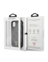 Kup Etui Guess GUHCN61PU4GHBK Apple iPhone 11 szary/grey hardcase 4G Triangle Collection - GUE1184GRY - {ean13} - Sklep Home Screen