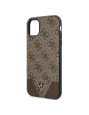 Buy Guess GUHCN61PU4GHBR Apple iPhone 11 brown hardcase 4G Triangle Collection - GUE1185BR - {ean13} - Home Screen Store Europe