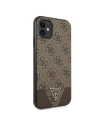 Kup Etui Guess GUHCN61PU4GHBR Apple iPhone 11 hnědý/brown hardcase 4G Triangle Collection - GUE1185BR - {ean13} - Sklep Home Screen