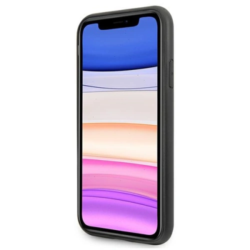 Kup Etui Guess GUHCN61PU4GHBR Apple iPhone 11 barna/brown hardcase 4G Triangle Collection - GUE1185BR - {ean13} - Sklep Home Screen