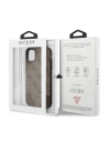 Kup Etui Guess GUHCN61PU4GHBR Apple iPhone 11 barna/brown hardcase 4G Triangle Collection - GUE1185BR - {ean13} - Sklep Home Screen