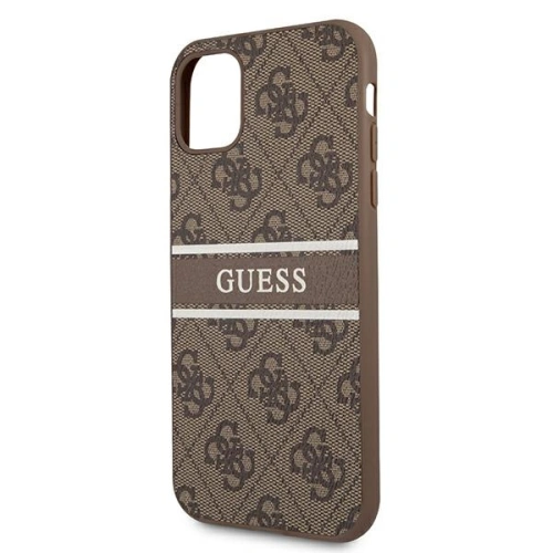 Kup Etui Guess GUHCN654GDBR Apple iPhone 11 Pro Max brązowy/brown hardcase 4G Stripe - GUE1186BR - {ean13} - Sklep Home Screen