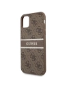 Buy Guess GUHCN654GDBR Apple iPhone 11 Pro Max brown hardcase 4G Stripe - GUE1186BR - {ean13} - Home Screen Store Europe