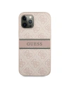Kup Etui Guess GUHCP12L4GDPI Apple iPhone 12 Pro Max rózsaszín/pink keménytok 4G Stripe - GUE1187PNK - {ean13} - Sklep Home Screen