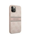 Kup Etui Guess GUHCP12L4GDPI Apple iPhone 12 Pro Max rózsaszín/pink keménytok 4G Stripe - GUE1187PNK - {ean13} - Sklep Home Screen