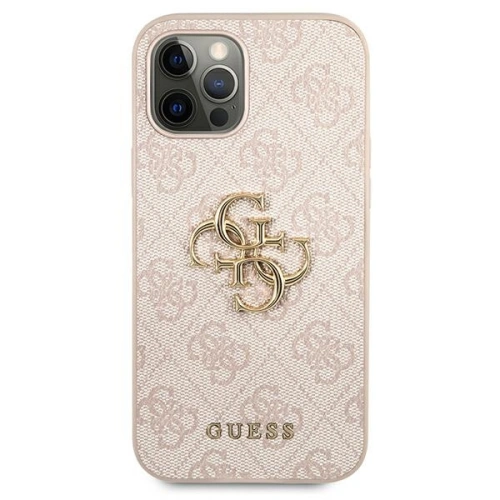 Kup Etui Guess GUHCP12L4GMGPI Apple iPhone 12 Pro Max rózsaszín/pink hardcase 4G Big Metal Logo - GUE1188PNK - {ean13} - Sklep Home Screen