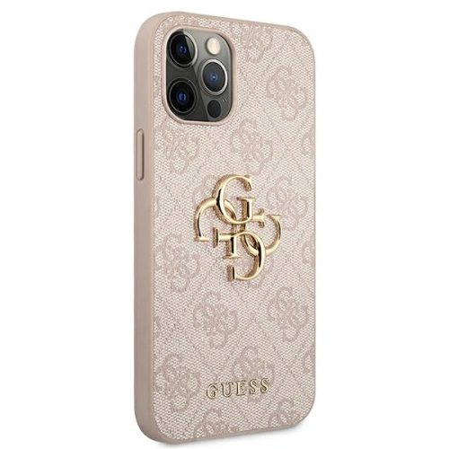 Kup Etui Guess GUHCP12L4GMGPI Apple iPhone 12 Pro Max rózsaszín/pink hardcase 4G Big Metal Logo - GUE1188PNK - {ean13} - Sklep Home Screen