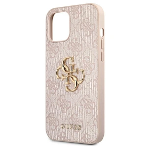 Kup Etui Guess GUHCP12L4GMGPI Apple iPhone 12 Pro Max różowy/pink hardcase 4G Big Metal Logo - GUE1188PNK - {ean13} - Sklep Home Screen