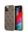 Etui Guess GUHCP12LG4GB Apple iPhone 12 Pro Max brązowy/brown hard case 4G Collection