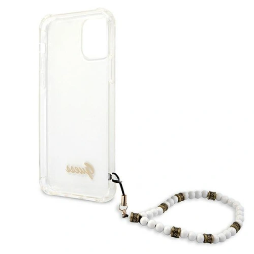 Kup Etui Guess GUHCP12LKPSWH Apple iPhone 12 Pro Max Transparent hardcase White Pearl - GUE1190CL - {ean13} - Sklep Home Screen